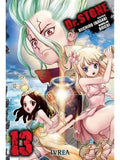 Portada de Dr. Stone Vol. 13, De Riichiro Inagaki., Vol. 13. Editorial Ivrea, Tapa Blanda En Español