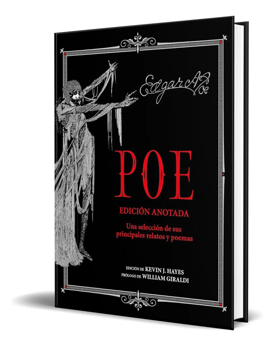 Portada de Libro Edgar Allan Poe [ Edicion Anotada ] Original