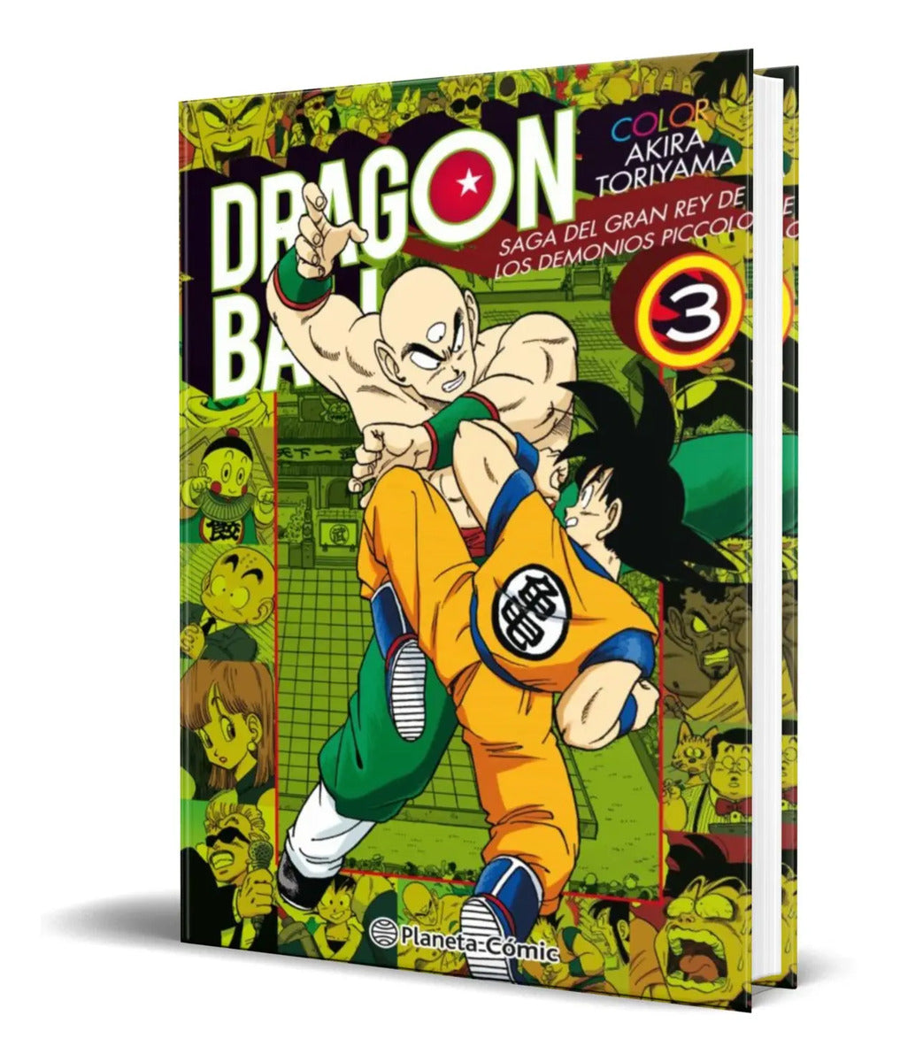 Portada de Libro Dragon Ball Color Piccolo Vol.3 [ Original ]