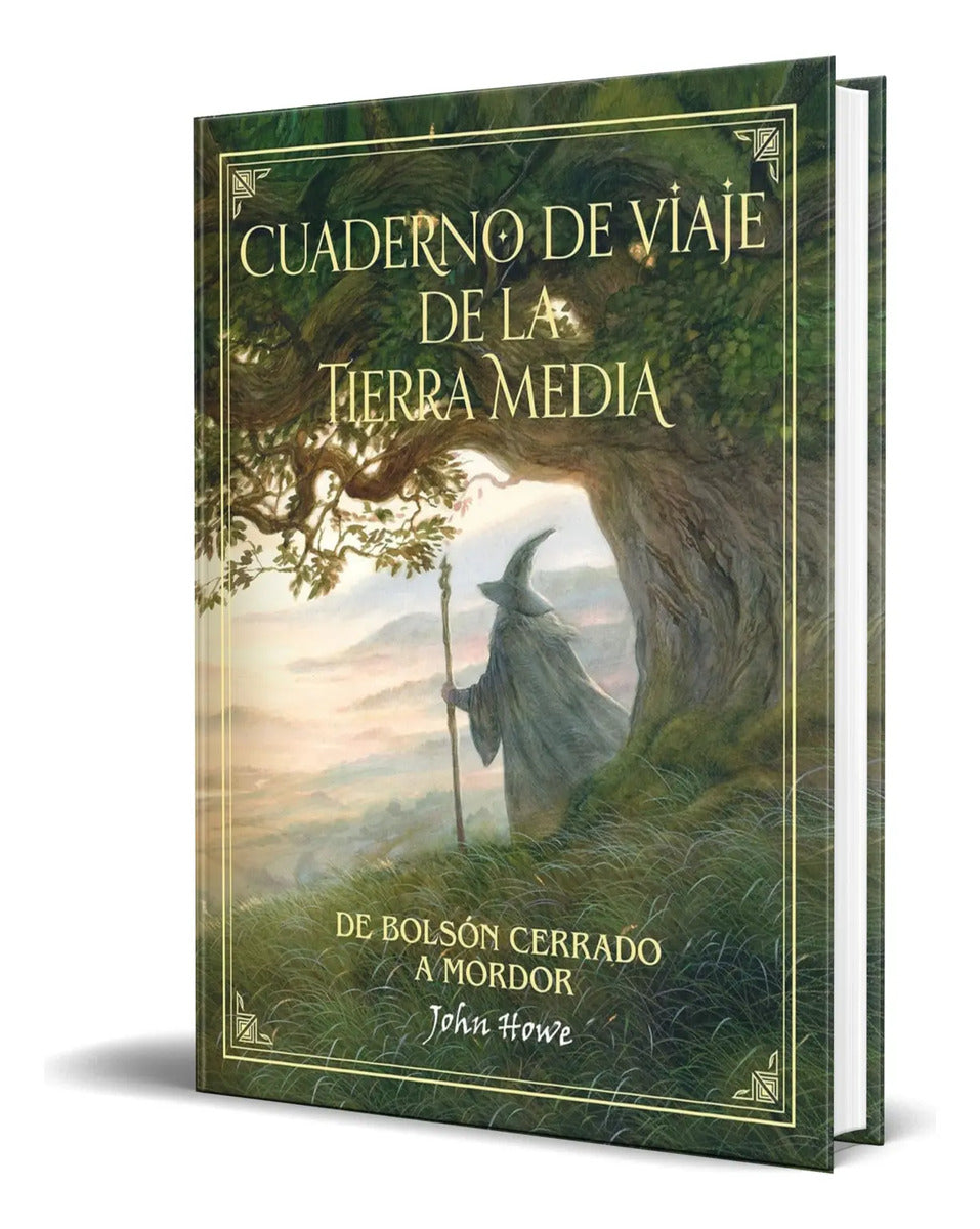 Portada de Libro Cuaderno De Viajes De La Tierra Media [ Original ]
