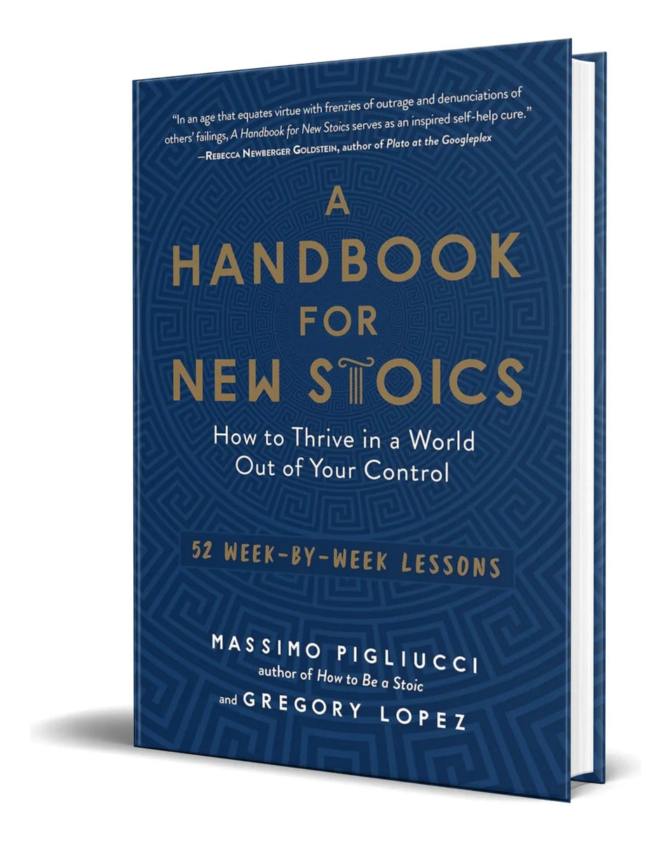 Portada de Libro A Handbook For New Stoics [ Week-by-week ] Original