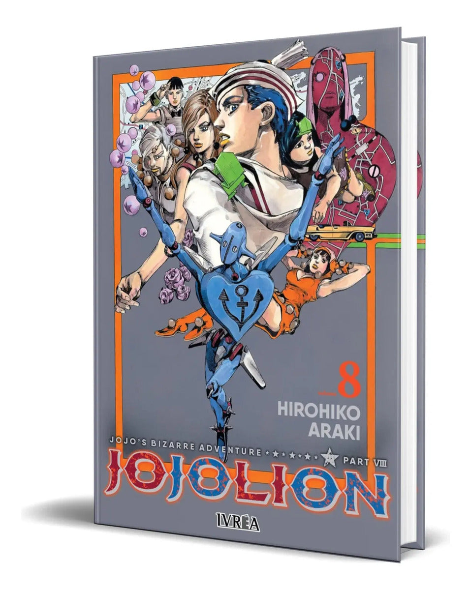 Portada de Libro Jojo's Bizarre Adventure Parte 8 [ Jojolion Vol.8 ]