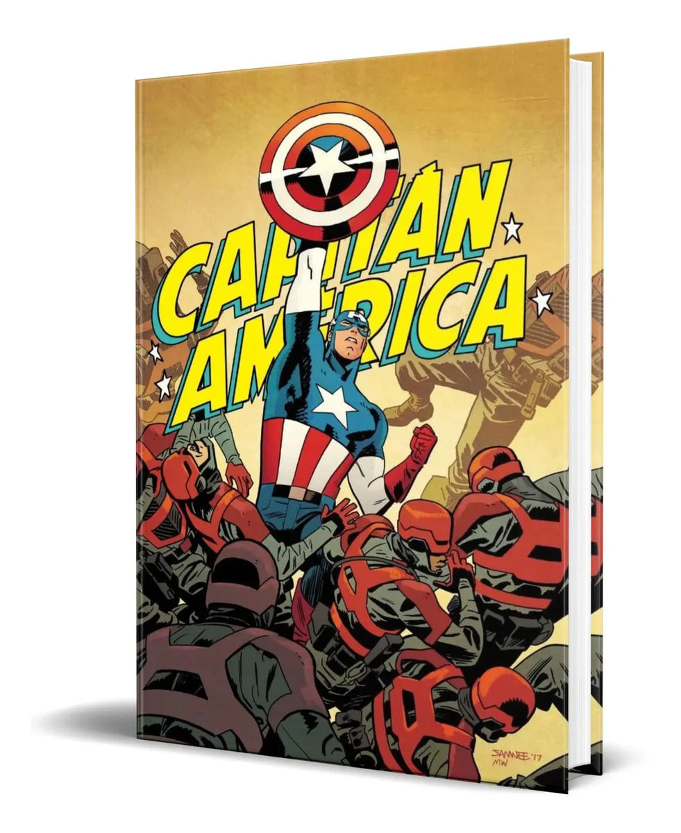 Portada de Libro Capitán América [ El Hogar De Los Valientes ] Original