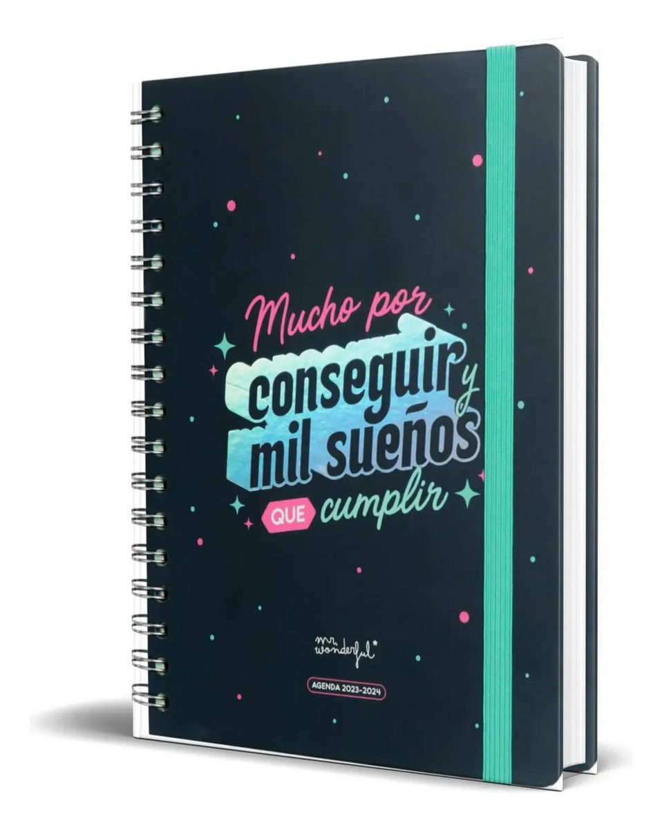 Portada de Agenda Mucho Por Conseguir Y Mil Sueños Que Cumplir Original