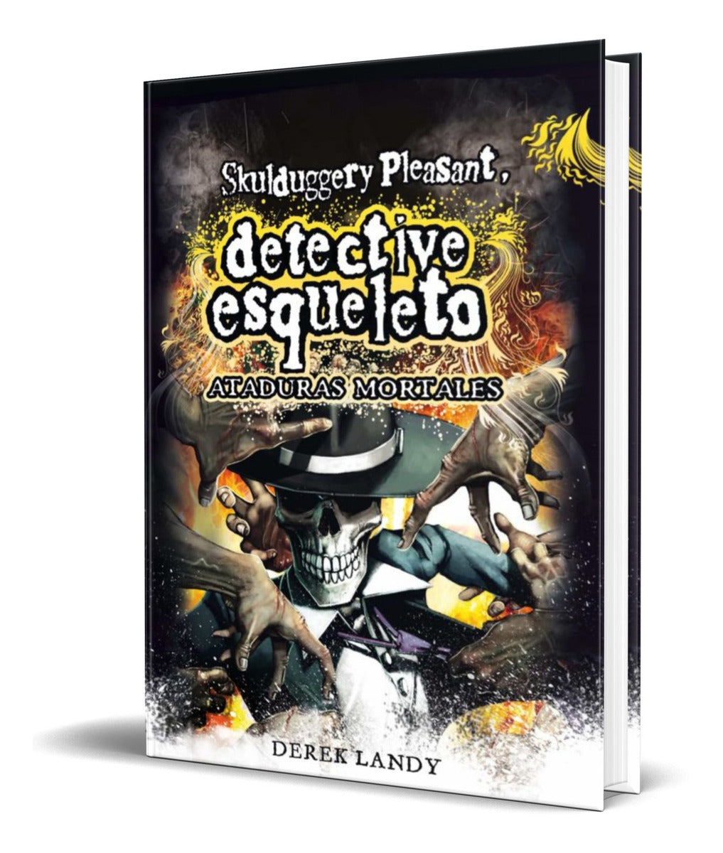 Portada de Libro Detective Esqueleto 5 [ Ataduras Mortales ] Original