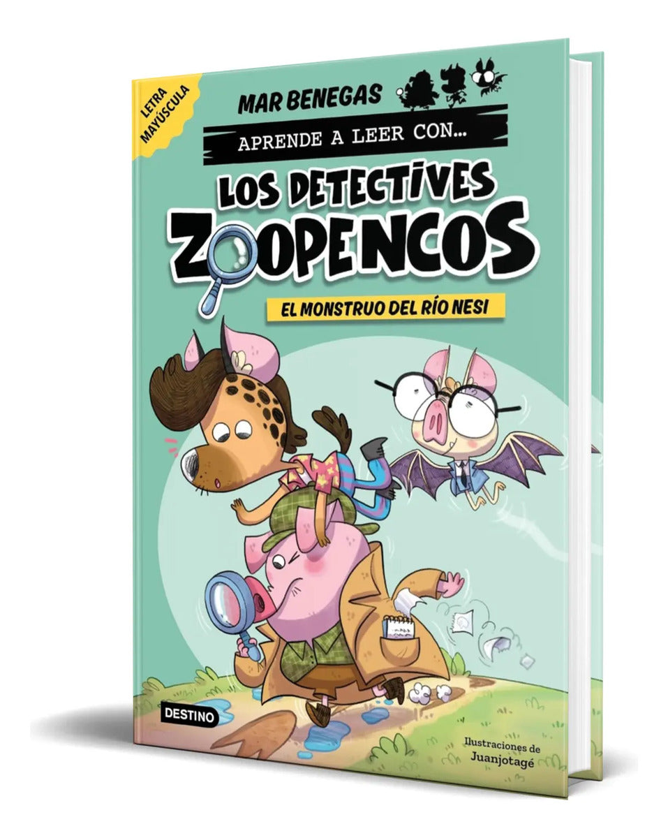 Portada de Libro Aprende A Leer Con... Los Detectives Zoopencos