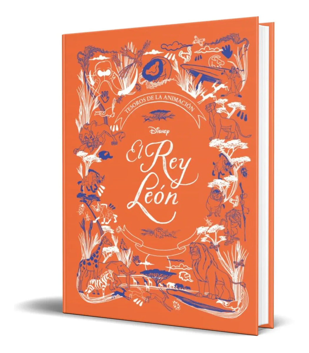 Portada de Libro El Rey León [ Tesoros De La Animación ] Pasta Dura