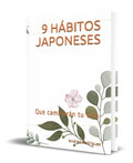 Portada de Libro 9 Hábitos Japoneses [ Que Cambiarán Tu Vida] Original