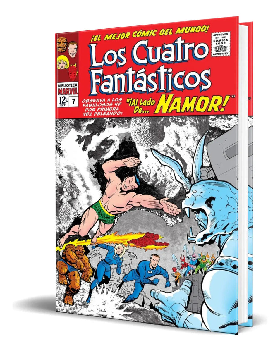 Portada de Libro Los 4 Fantásticos [ Stan Lee ] Original