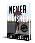 Portada de Libro Never Finished [ David Goggins ] Original