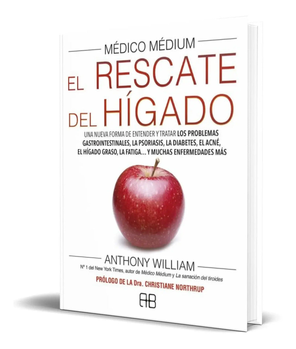 Portada de Libro Medico Medium. [ El Rescate Del Hígado ] Original