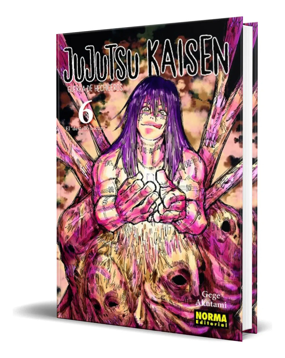 Portada de Libro Jujutsu Kaisen Vol.6 [ Gege Akutami ] Original