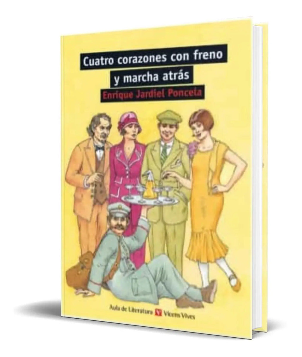 Portada de Libro Cuatro Corazones Con Freno Y Marcha Atras [ Original ]