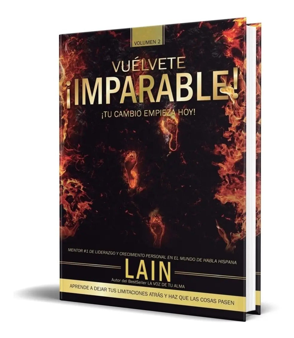 Portada de Libro Vuelvete Imparable Vol. 2 - Lain Garcia [ Original ]