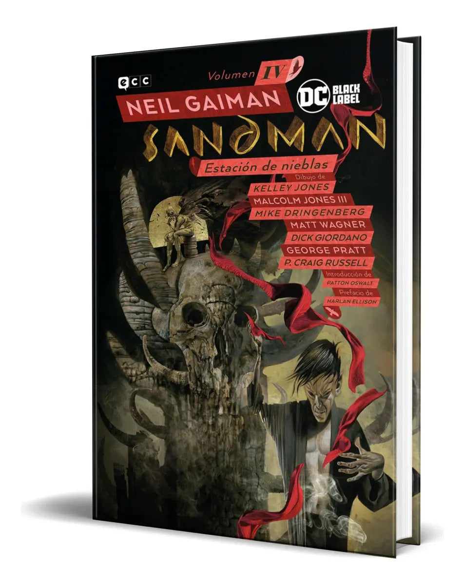 Portada de Libro Biblioteca Sandman Vol.4 [ Neil Gaiman ] Original: Estación De Nieblas, De Neil Gaiman., Vol. Iv. Editorial…
