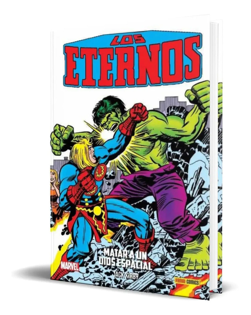 Portada de Libro Los Eternos Vol.2 Matar A Un Dios Espacial Original