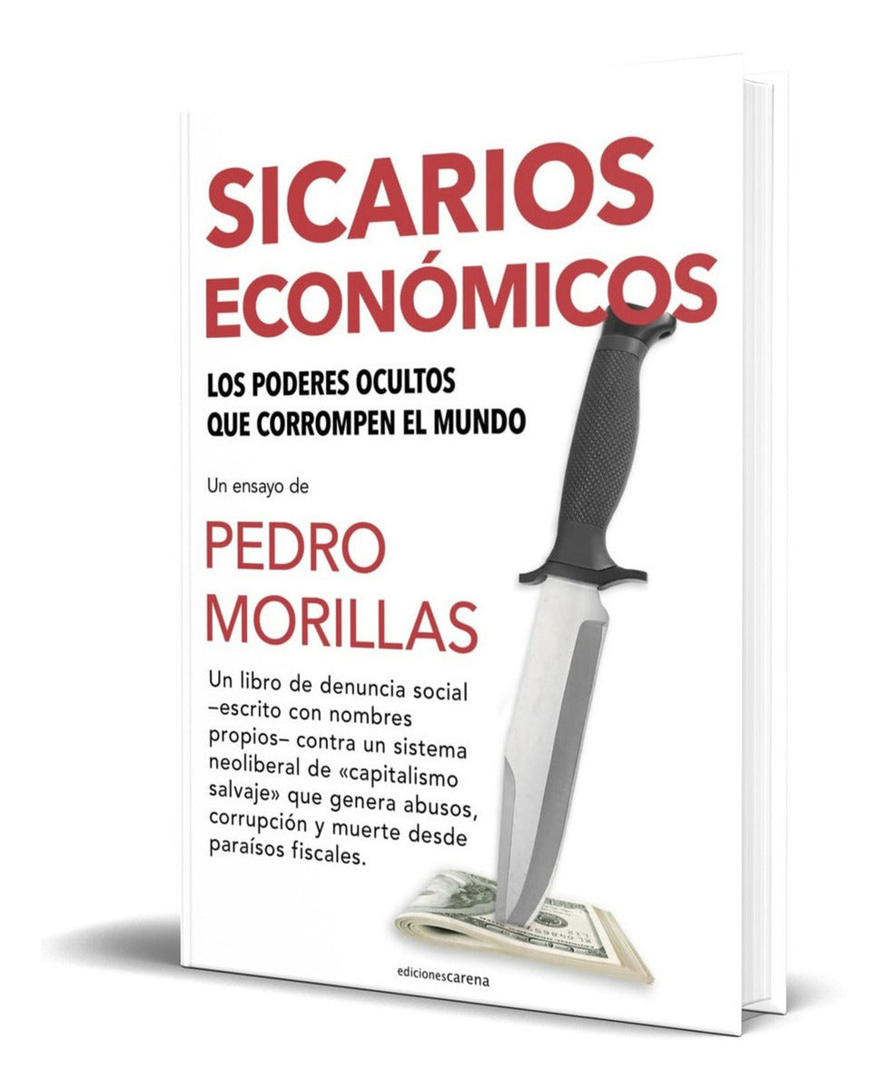 Portada de Libro Sicarios Económicos [ Pedro Morillas ] Original