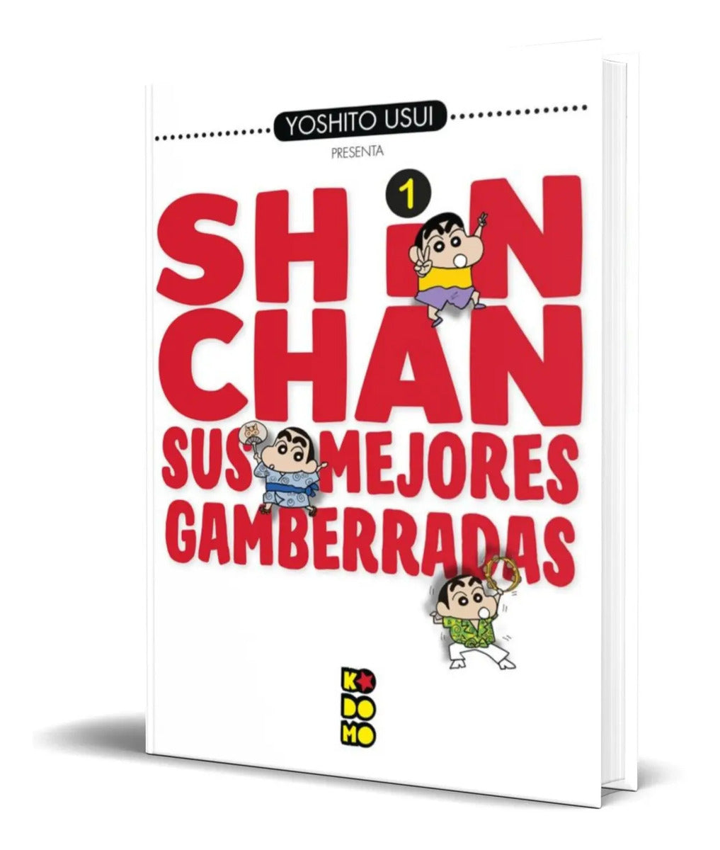 Portada de Libro Shin-chan [sus Mejores Gamberradas Vol.1] Original