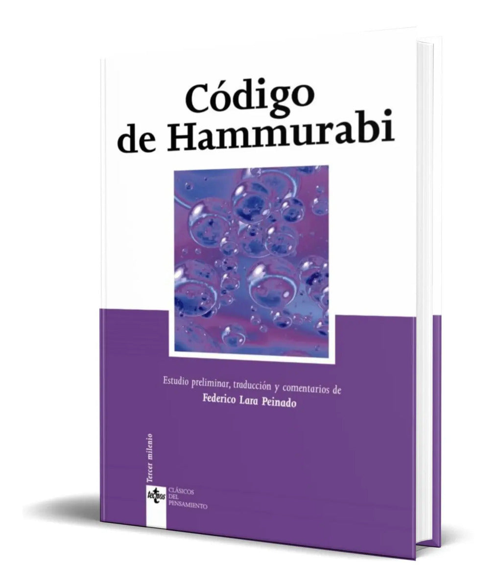 Portada de Libro Codigo De Hammurabi [ Federico Lara Peinado ] Original