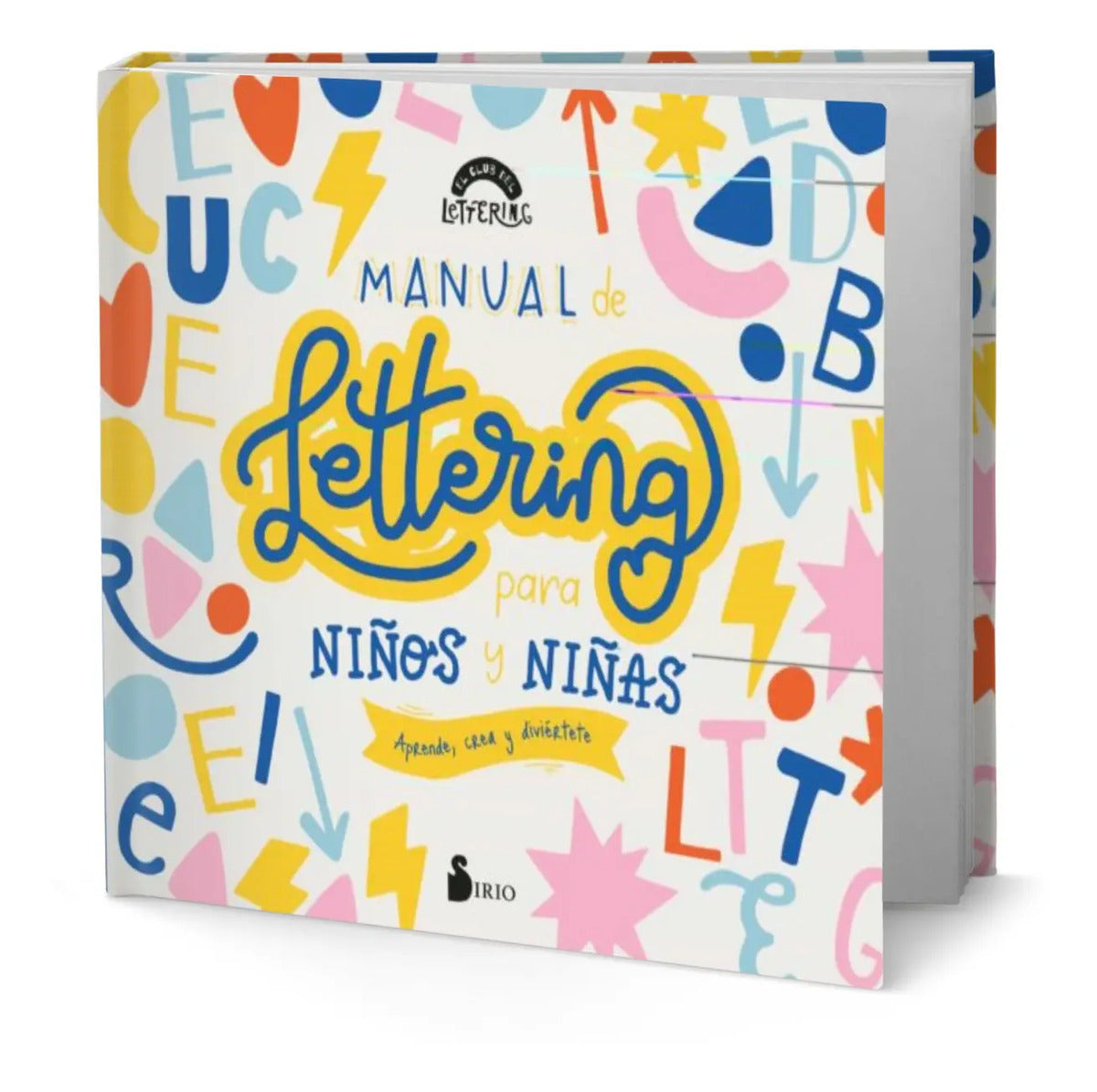 Portada de Libro Manual De Lettering Para Niños Y Niñas [ Original ]