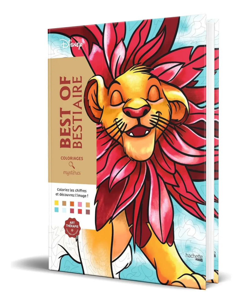 Portada de Libro Colorea Y Descubre [ Best Of Bestiaire ] Original