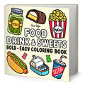 Portada de Coloring Book [ Food, Drink & Sweets ] Coco Wyo Original