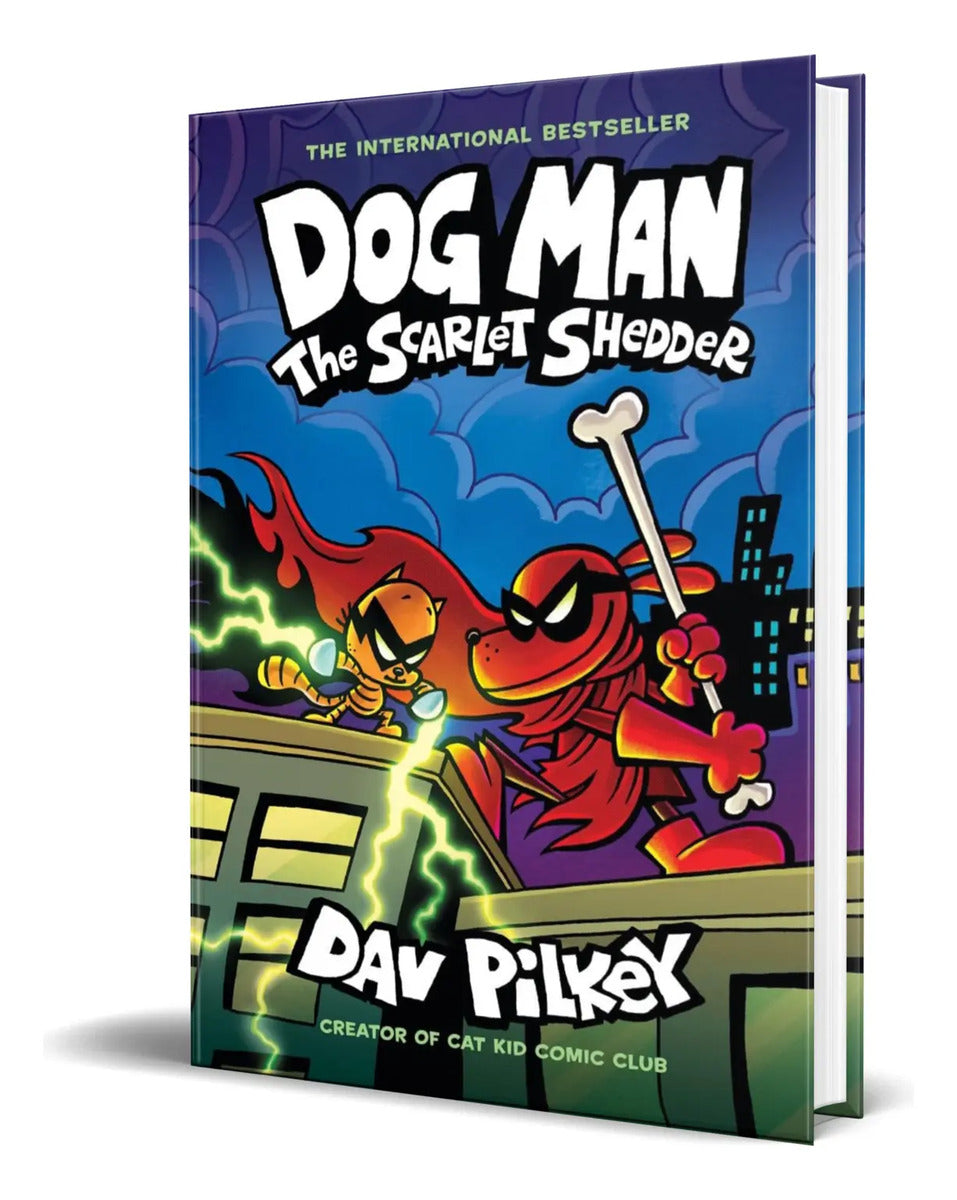 Portada de Libro Dog Man Vol.12 [ The Scarlet Shedder ] Original