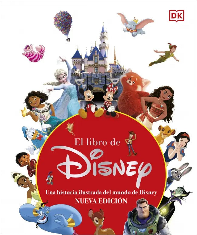 Portada de El Libro De Disney Editorial Dk Tapa Dura En Español 2024