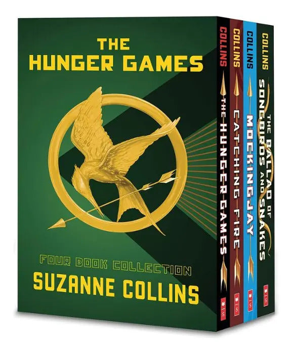 Portada de Bro Hunger Games 4-book Paperback Box Set [ Orgnal ], De Suzanne Co Ins., Vol. 4. Edtoral Scholastc Inc., Tapa Bl…