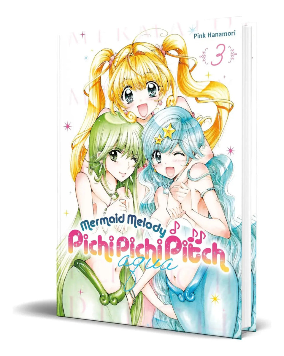 Portada de Libro Pichi Pichi Pitch Aqua Vol.3 [ Pink Hanamori] Original