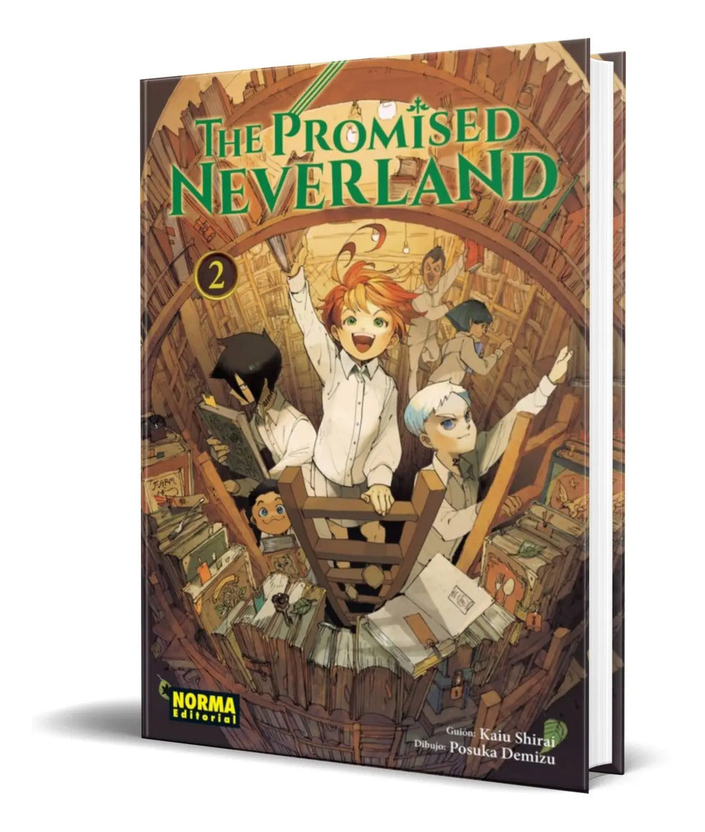 Portada de Libro The Promised Neverland Vol.2 [ Kaiu Shirai ] Original