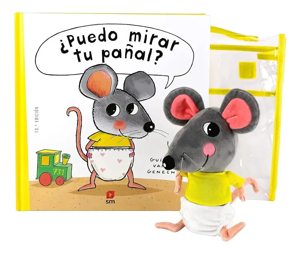 Portada de Libro ¿ Puedo Mirar Tu Pañal ? [ Con Muñeco ] Original