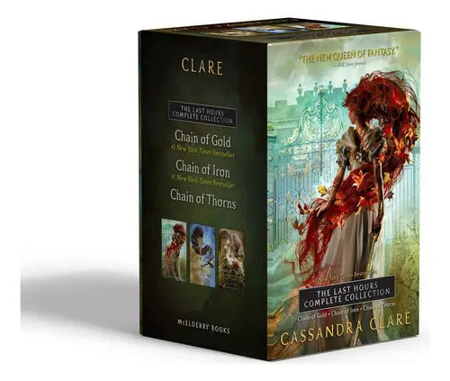 Portada de The Last Hours Complete Collection, De Cassandra Clare. Editorial Margaret K. Mcelderry Books, Tapa Dura En Inglé…