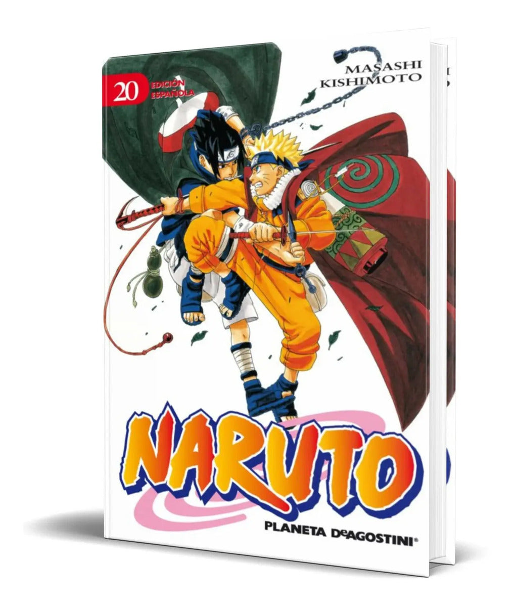 Portada de Libro Naruto Vol.20 [ Masashi Kishimoto ] Original
