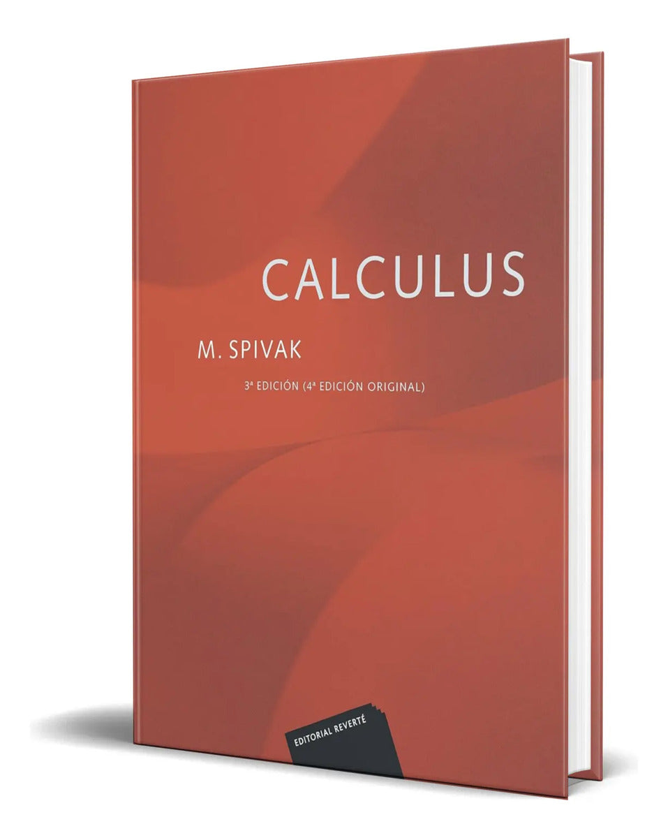 Portada de Libro Calculus [ Michael Spivak ] Original