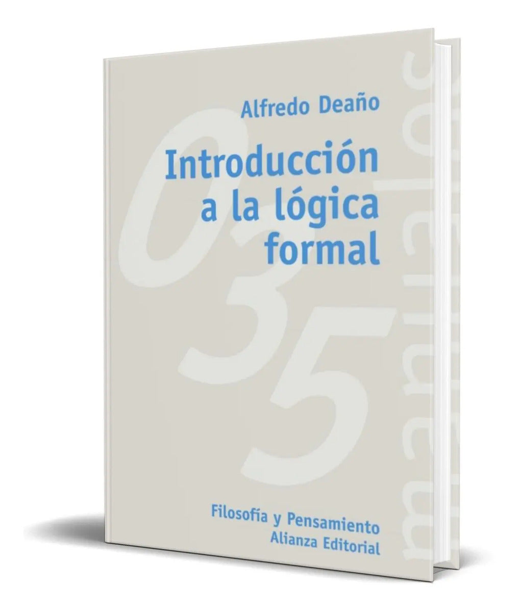 Portada de Libro Introduccion A La Logica Formal [ Alfredo Deaño ]
