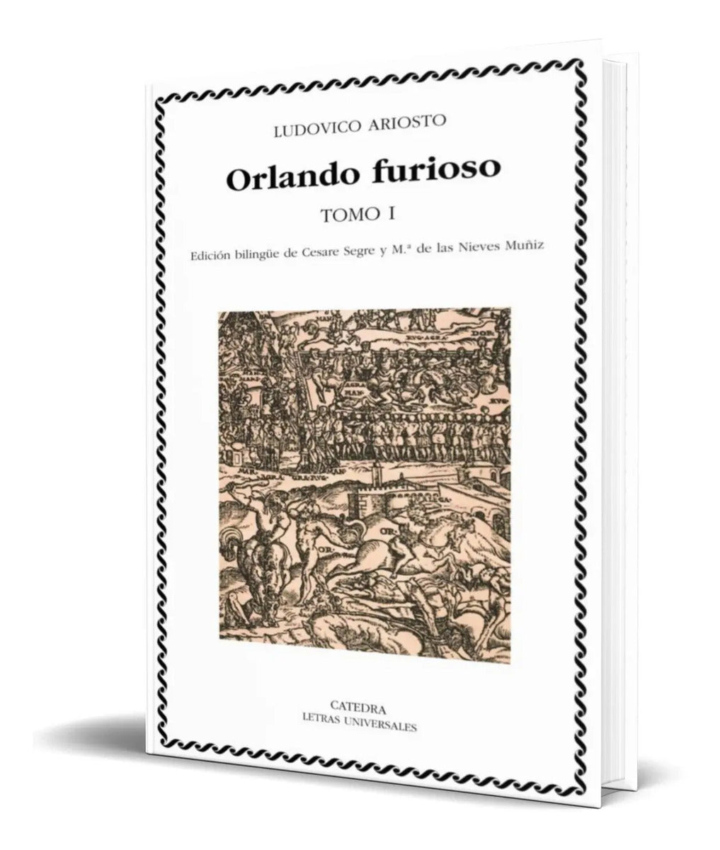 Portada de Libro Orlando Furioso [ Ludovico Ariosto ] Original