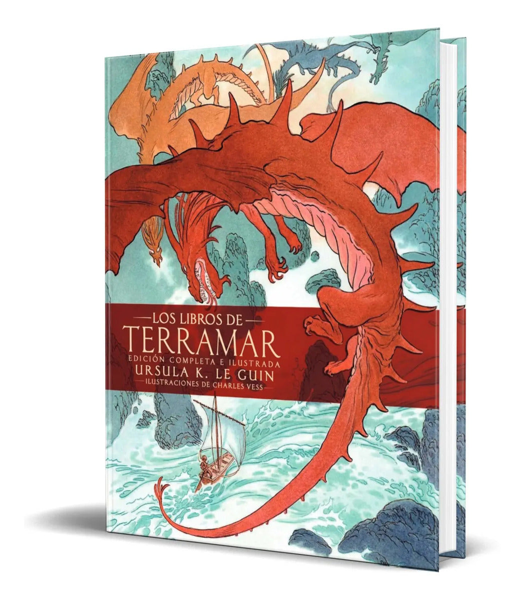 Portada de Los Libros De Terramar [ Pasta Dura ] Ilustrado Original