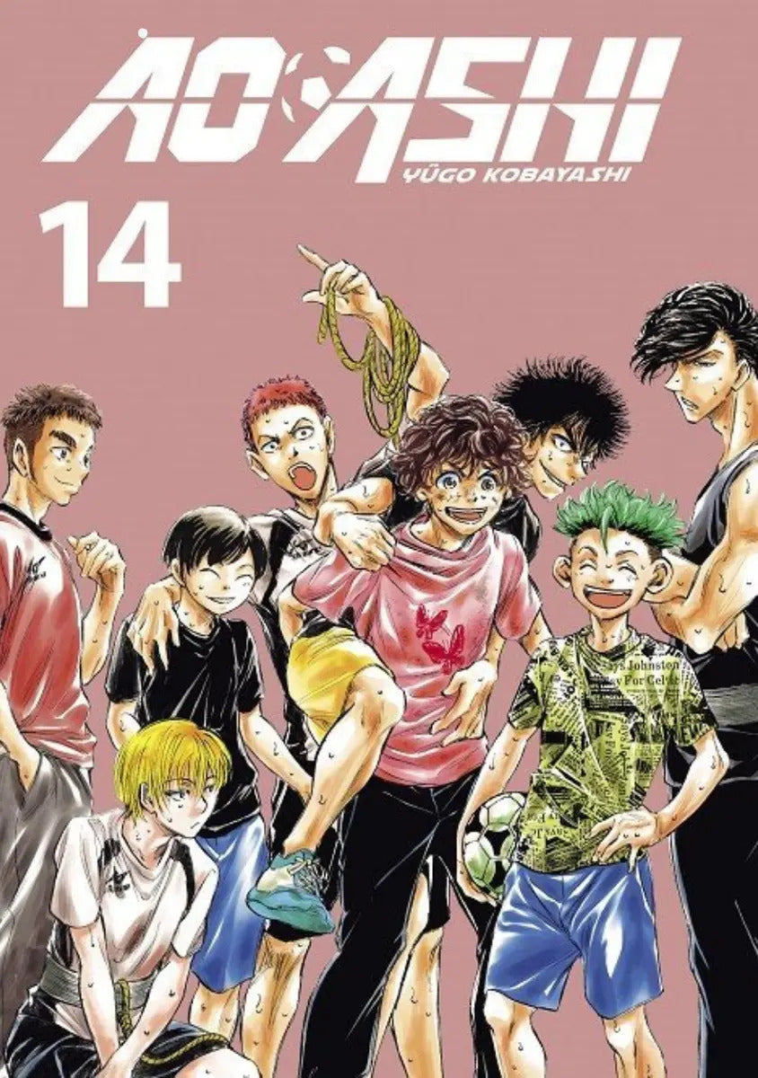 Portada de Ao Ashi, De Yugo Kobayashi. Ao Ashi, Vol. 14. Editorial Norma, Tapa Blanda, Edición Estandar En Español, 2023
