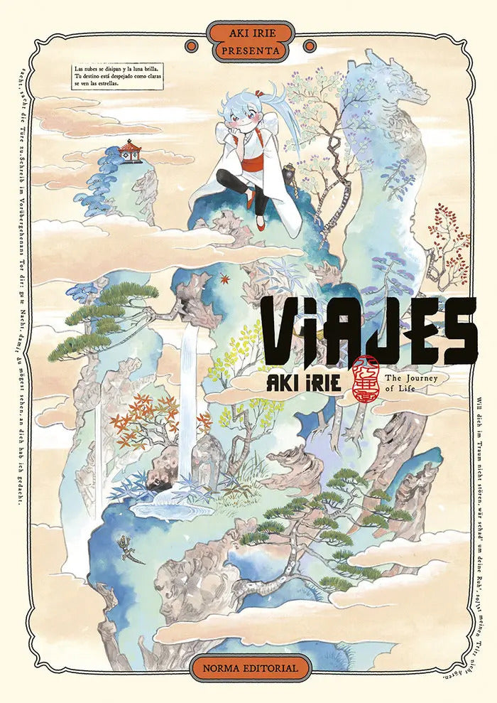 Portada de Viajes: The Journey Of Life, De Aki Irie., Vol. 1. Editorial Norma Editorial, S.a., Tapa Blanda En Español, 2024