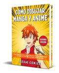 Portada de Libro Cómo Dibujar Manga Y Anime 80 Ilustraciones Original