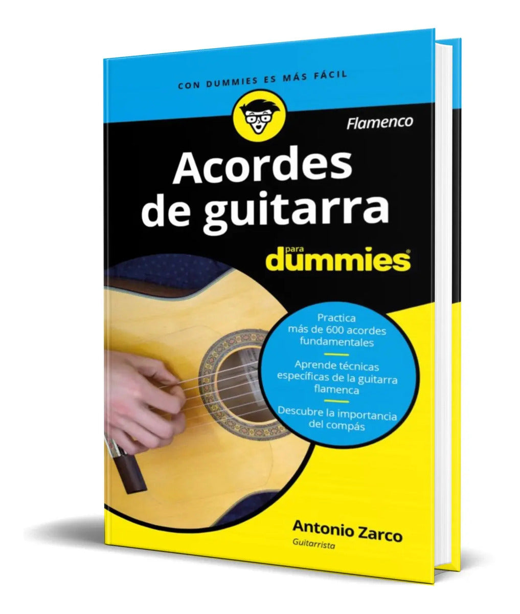 Portada de Libro Acordes De Guitarra Para Dummies [ Antonio Zarco ]