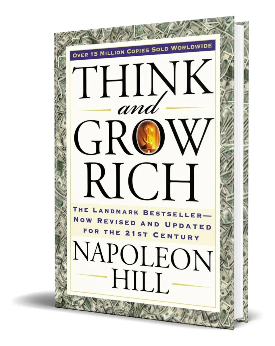 Portada de Libro Think And Grow Rich [ Napoleon Hill ] Original