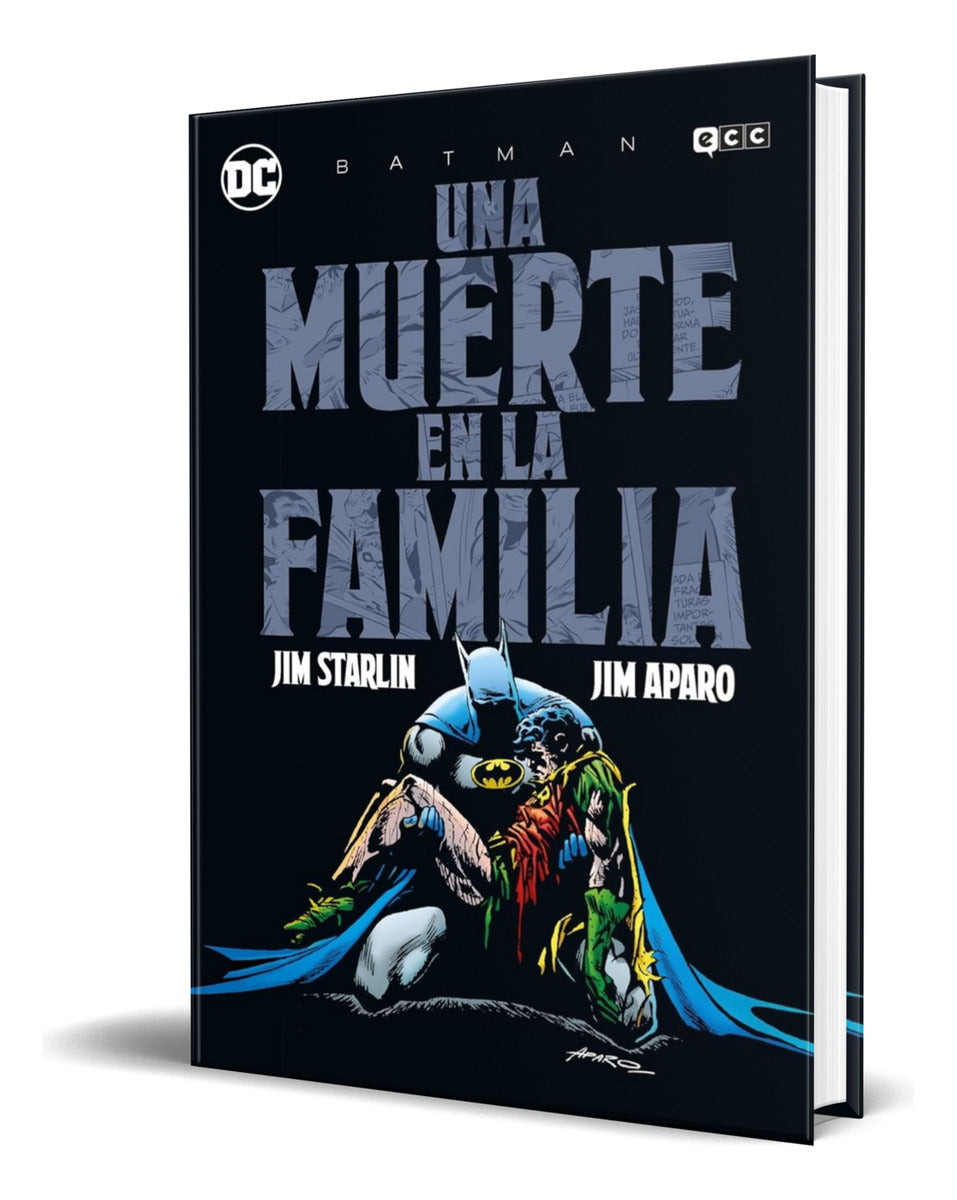 Portada de Libro Batman [ Una Muerte En La Familia ] Original