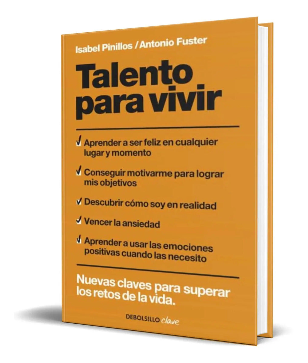 Portada de Libro Talento Para Vivir [ Isabel Pinillos ] Original
