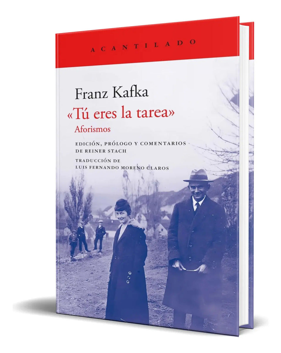 Portada de Libro Tú Eres La Tarea [ Franz Kafka ] Original