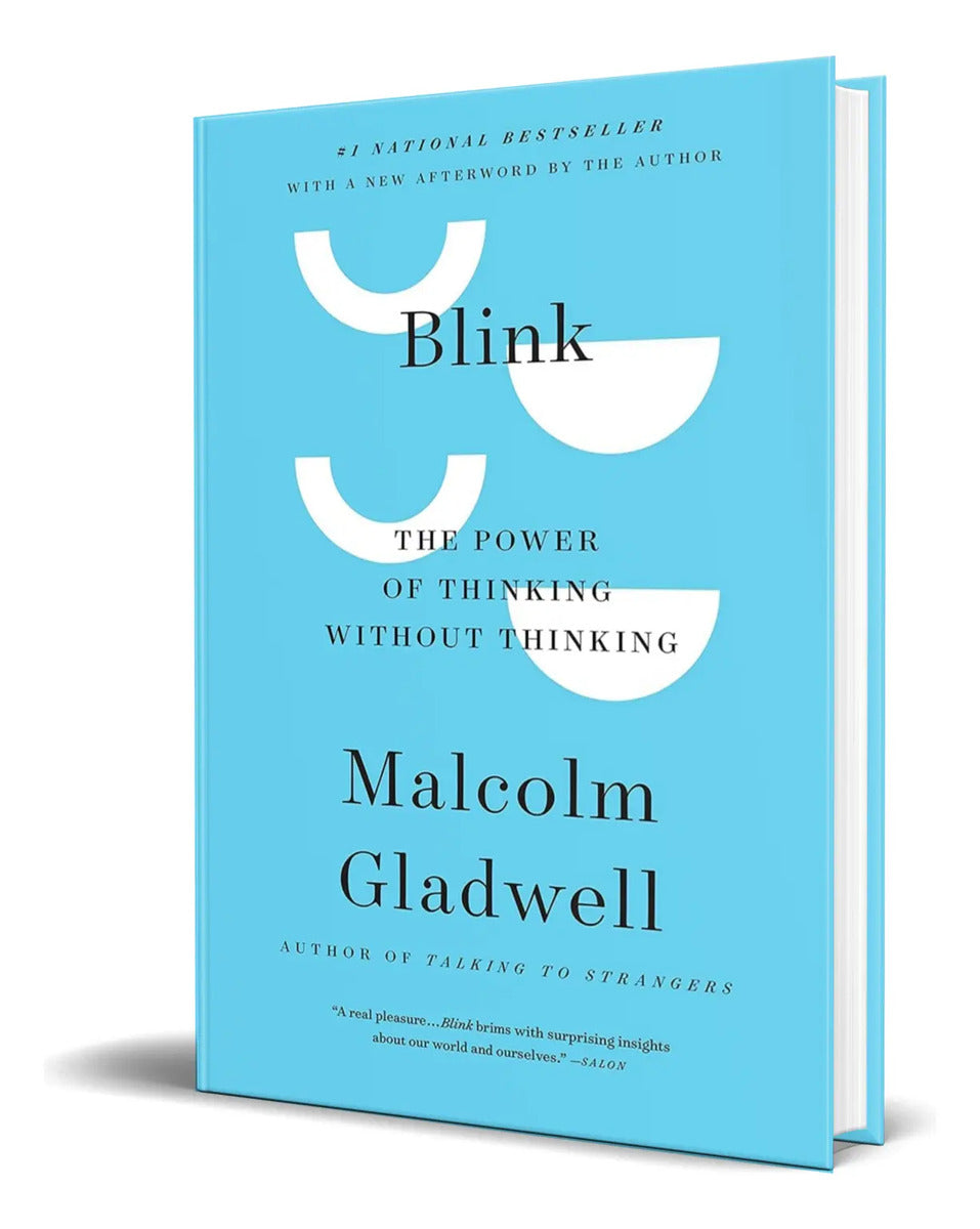Portada de Libro Blink: The Power Of Thinking Without Thinking Original