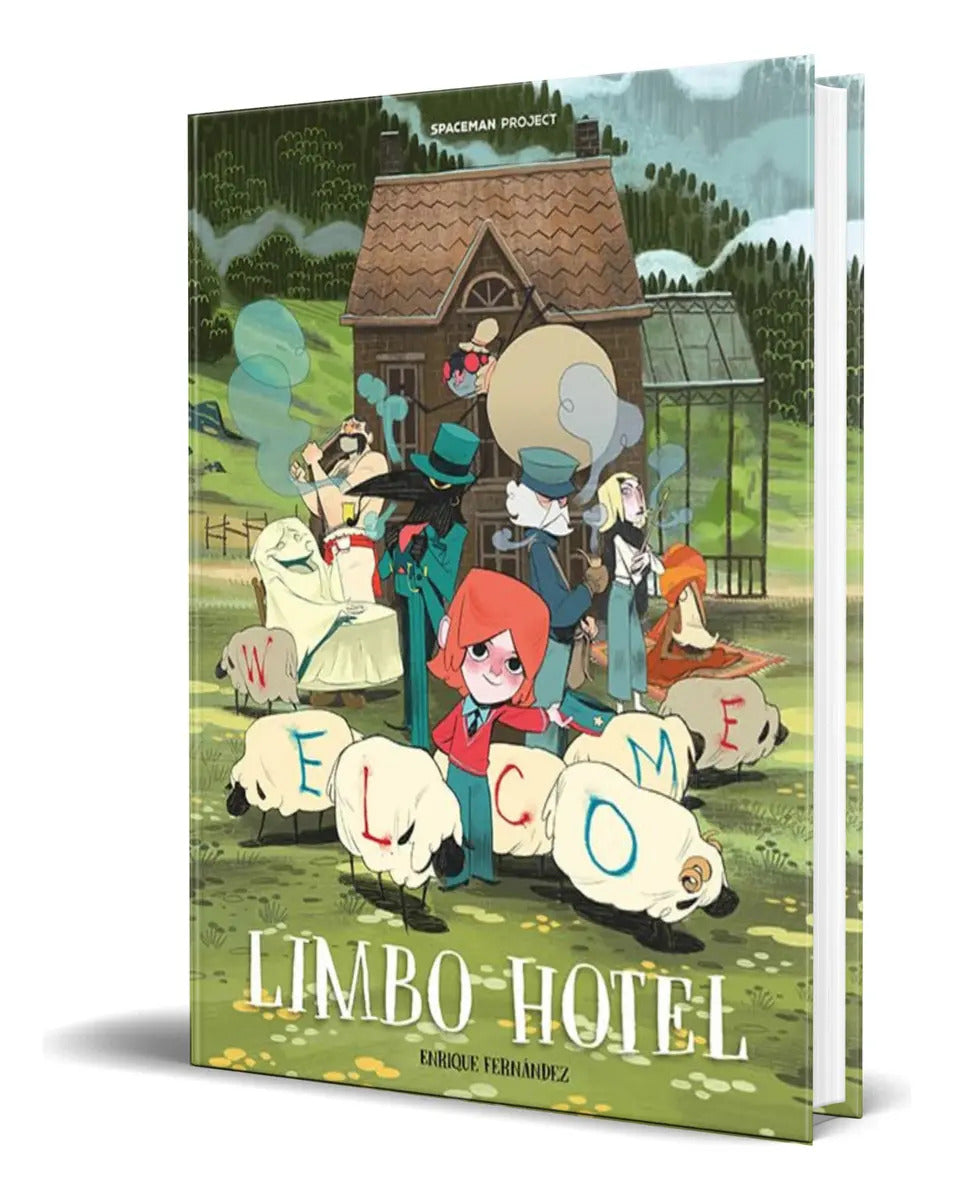 Portada de Libro Limbo Hotel [ Enrique Fernández ] Original, De Enrique Fernández., Vol. 1. Editorial Ecc Ediciones, Tapa Bl…