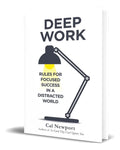 Portada de Libro Deep Work [ Rules For Success ] Original