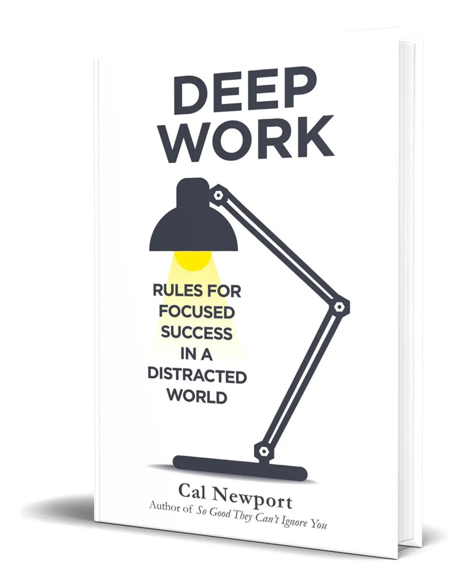 Portada de Libro Deep Work [ Rules For Success ] Original